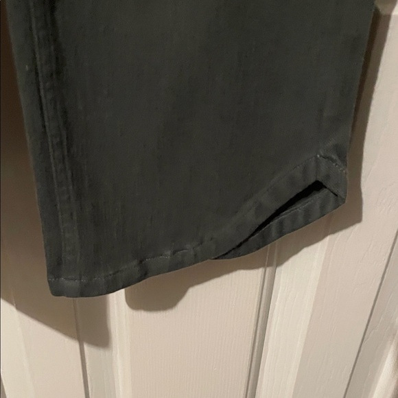 Isaac Mizrahi Dark Olive Gray Ankle Jeans - Picture 7 of 10